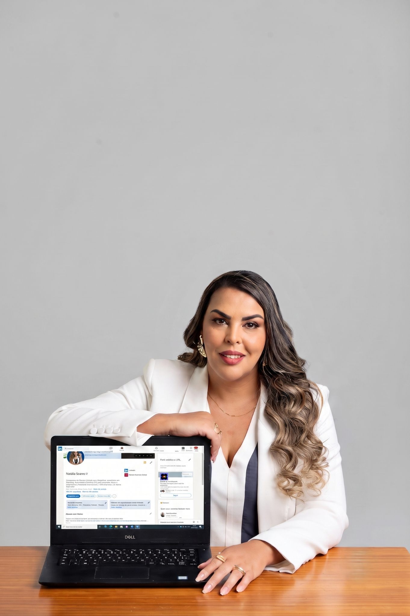 Natália Soares em consultoria estratégica de LinkedIn para negócios